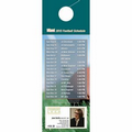 Miami Pro Football Schedule Door Hanger (4"x11")